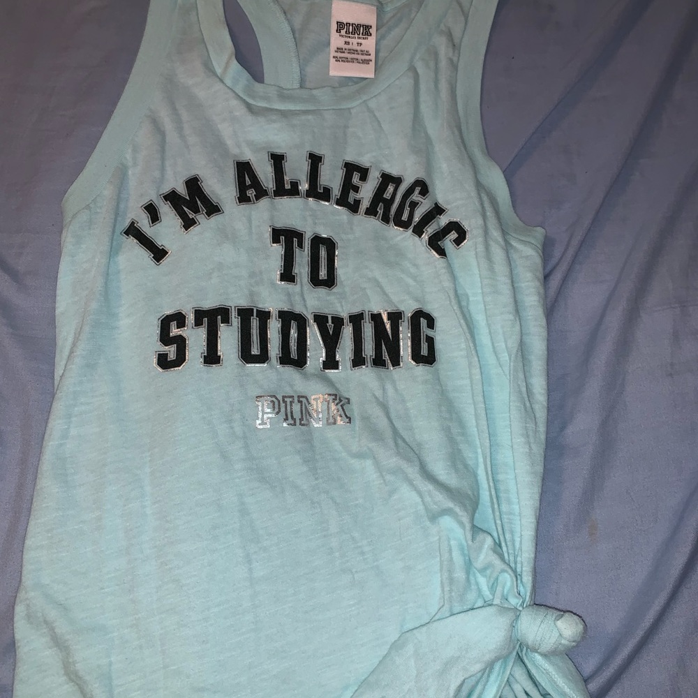 Pink tank top